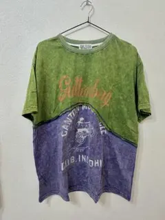 バイカラー ケミカルウォッシュ Tシャツのサムネイル