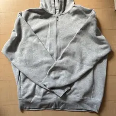 UNIQLO スウェットオーバーサイズフルジップパーカ XL