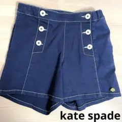 ケイトスペード　キュロット　150 ネイビー　キッズ　パンツ　春　女の子