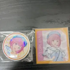 プロセカ ローソンコラボ 鳳えむ 缶バッジ クリアカードセット