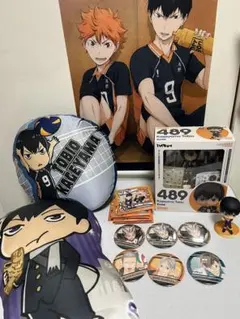 ハイキュー まとめ売り 影山飛雄 ねんどろいど/ミニクッション/他