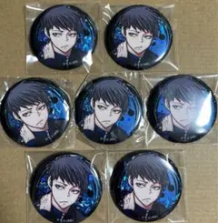 ③ 矢颪碇 桃源暗鬼 ハート缶バッジ まとめ売り グッズ-バッチ】TVアニメ「桃源暗鬼」 ハート型缶バッジ M-ND