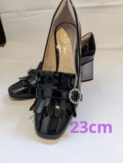Bridget Birkin 23cm エナメルパンプス フリンジ ビジューのサムネイル