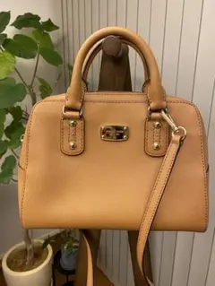 美品　マイケルコース　キャメル　ハンドバッグMICHAEL KORS　フォーマル