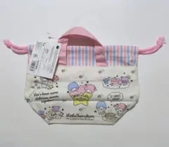 リトルツインスターズ お弁当袋 キキララ ランチ巾着 サンリオ