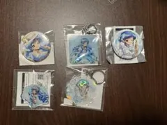 ぴちぴちピッチ　宝生波音　缶バッジ、キーホルダーセット