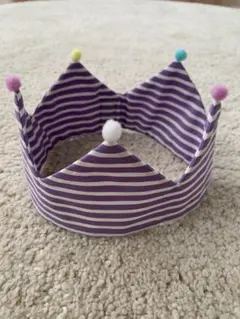 ハンドメイド　バースデイフォト　王冠