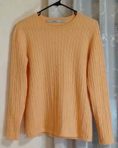 PLATINUM mei-mei プラチナ厶メイメイ ケーブルニット カシミア