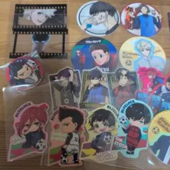 ブルーロック 缶バッジ ステッカー コースターセット