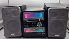 ビクター ミニコンポ MD DVD カセット UX-QD7 リモコン付 - メルカリ