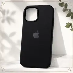 大人気 iPhone12 12Pro ブラック 黒 耐衝撃 ロゴ シリコンケース