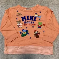 【お値下げしました】MIKI HOUSE 90cm セーター生地カットソー