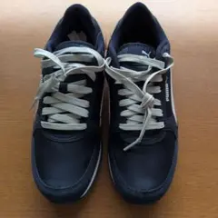 PUMA SoftFoam ネイビー スニーカー