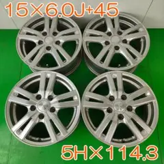 BALMINUM 15×6.0J+45 PCD 5H×114.3 YH315 - メルカリ