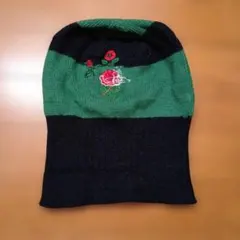 Vivienne Westwood ニット帽 ビーニー ローズ刺繍のサムネイル