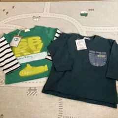 BRANSHES デニムポケット Tシャツ