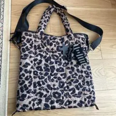 【美品】BAYFLOW レオパード柄 バッグ3way