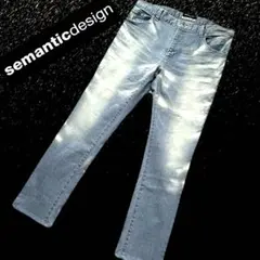 semantic design デニムパンツ ストレッチ 日本製 LL 00'sのサムネイル