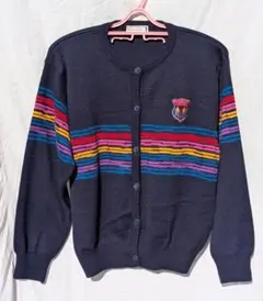 イヴサンローラン 長袖ロングカーディガン ニット ブルー レディース M イヴサンローラン 長袖ロングカーディガン ニット ブルー レディース M