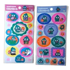 ハンギョドン 蛍光レトロシール 2枚セット サンリオ ステッカー 正規品　新品