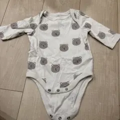 baby GAP クマ柄ロンパース50cm