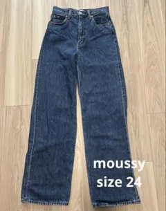 BLACK by moussy デニム