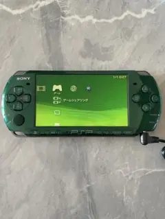 ほぼ極美品 PSP 3000 本体 スピリティッドグリーン 緑 動作良好品 SONY PSP 3000 スピリティッド・グリーン (PSP-3000SG) 本体のみ