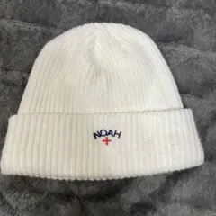 NOAH ホワイト ビーニー　サイズF