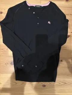 美品BURBERRY BLACK LABEL ブラックセーター サイズ2