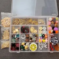 ハンドメイドアクセサリーパーツまとめ売り