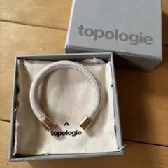 Topologie トポロジーブレスレットHex Rope Cuff ベージュ - メルカリ
