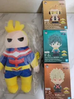 一番くじ ヒロアカ 紡がれる想い オールマイト サウンドぬいぐるみ ソフビクチュ