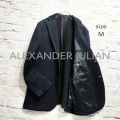 【美品】ALEXANDER JULIAN ヘリンボーン柄 テーラードジャケットのサムネイル