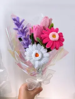 枯れないお花　モール　フラワー　flower 花　造花　ガーベラ　チューリップ