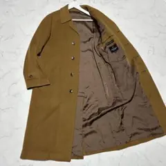 美品　カシミヤ100% ステンカラーコート　キャメル　L NOBLE JACKS