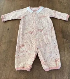 COMME CA FOSSETTE 動物柄ロンパース 50〜70cm ピンク