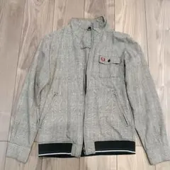 FRED PERRY グレンチェック ブルゾンジャケット S ジャージタイプのサムネイル