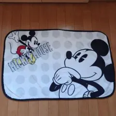 Disney ミッキーマウス ブランケット 約56cm x 86cm