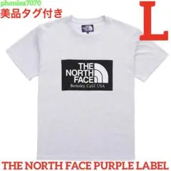 【美品】ノースフェイス パープルレーベル Tシャツ【L】H/S Logo Tee