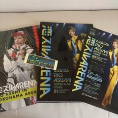【４点セット】宝塚歌劇団花組恋スルARENA 写真集クリアファイル千社札シール