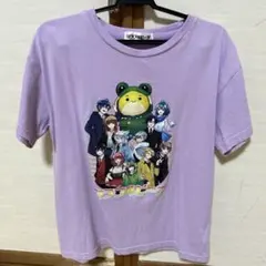 キャラクターグラフィックTシャツ 紫