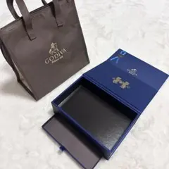 極美品　GODIVA 空箱　保冷バッグ　セット