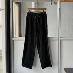 COMOLI 24AW CORDUROY DRAWSTRING PANTS 1