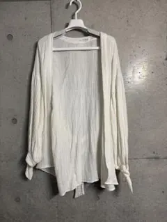 ALEXIA STAM ホワイトカーディガン AS20SS-CLT114WH-F