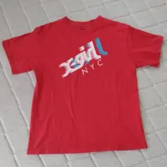 xgirl NYCロゴ Tシャツ LLサイズ程度 レッド