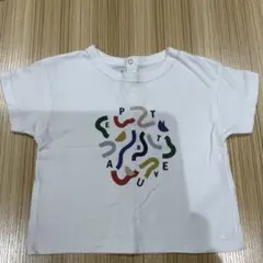 送料無料！PETIT BATEAUカラフルプリントTシャツ