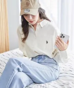 U.S.POLO ASSN.別注ビッグシルエットシャツ