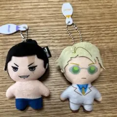 呪術廻戦　七海、東堂　ぬいぐるみマスコット 2体セット