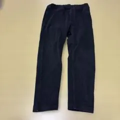 無印良品110サイズ 黒パンツ
