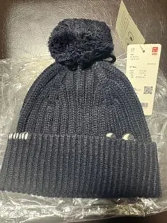 ユニクロ×アニヤ　帽子　MLサイズ　ネイビー